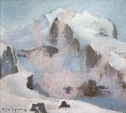 William Stott of Oldham, An Alpine Peak